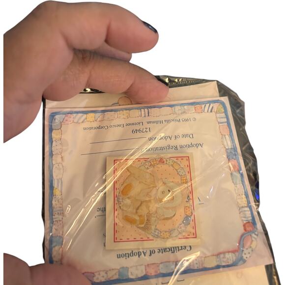 Cherished Teddies GRADUATE GRADUATION Pink Teddy Bear Boy with Diploma Figurine - Picture 3 of 3